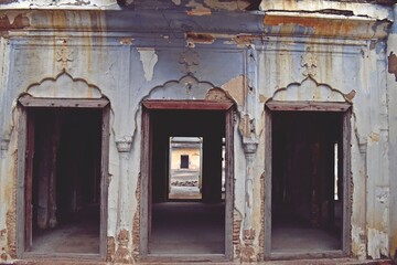 Fototapeta na wymiar Sheesh Mahal,( Palace) Farrukhnagar, Gurgaon, Haryana,india