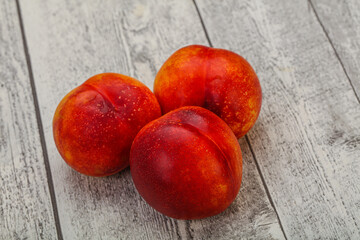 Ripe sweet tasty Nectarine fruit