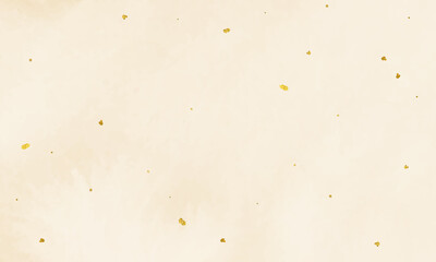 金箔の古びた和紙のベクターイラスト背景素材