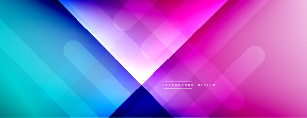 Dynamic lines abstract background. 3D shadow effects and fluid gradients. Modern overlapping forms