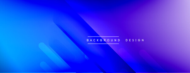 Dynamic lines abstract background. 3D shadow effects and fluid gradients. Modern overlapping forms