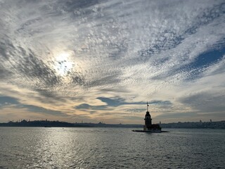 Fototapeta premium View over Bosphorus strait