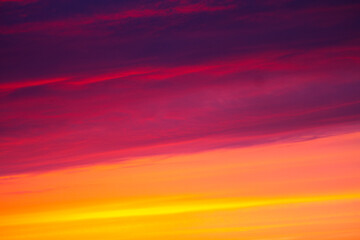 Beautiful clouds in the sky