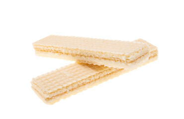 crispy waffles isolated