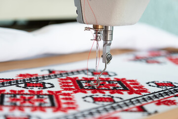 Cross-stitch embroidery