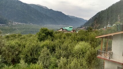 house in the mountains