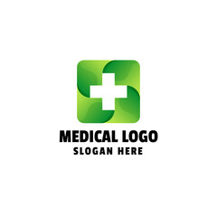 Medical Gradient Logo Template