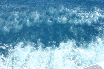 Fototapeta na wymiar wave of water