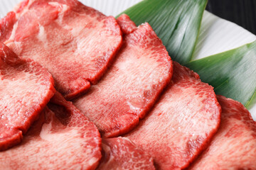 牛タン　Sliced beef tongue