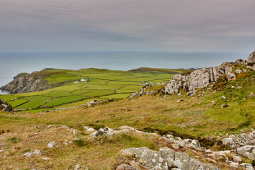 Fototapeta na wymiar The North Pembrokeshire Coast near Garn Fawr.