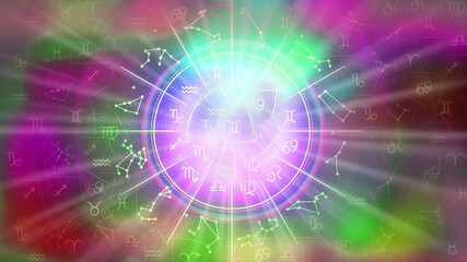 Astrology Horoscope Pattern Texture Background , Graphic Design