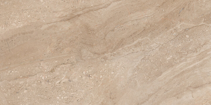 Beige natural color with brown or white veins marble texture for wall and floor tiles