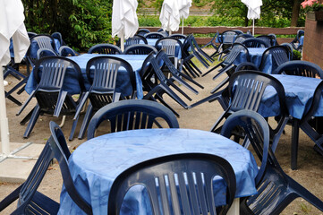 geschlossene aussengastronomie