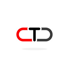 Pharmacy Pill Logo Icon Letter T