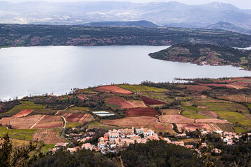 Fototapeta premium view of the river