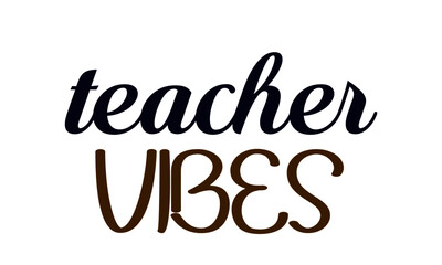Fototapeta premium Teacher Appreciation for print or use as poster, card, flyer or T Shirt