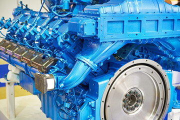 Industrial diesel generator