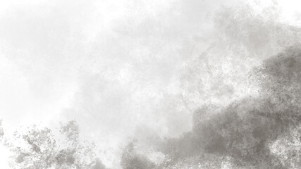 Watercolor abstract illustration in with smudges in light and dark shades of gray colors