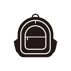 School bag  icon design illustration
