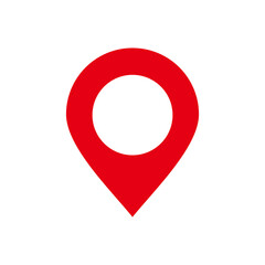 Pin map icon vector illustration sign