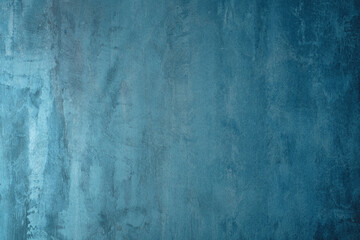 Turquoise metallic texture decorative plaster.	