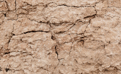 Sandy soil texture as background