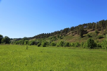 Fototapeta premium landscape in the mountains