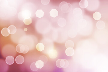 Abstract soft light bright bokeh background