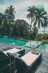 Dream villa views in Koh Yao Yai, island in the Andaman sea between Krabi and Phuket Thailand