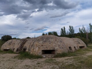 Fototapeta na wymiar bunker 13 guerra civil