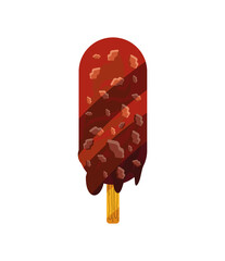 ice cream of chocolate