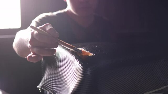 Carbon Fiber Fiberglass Wrap Factory Hand Painted Making