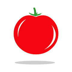 Tomato icon logo vector illustration isolated