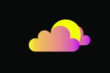 icon weather, etc. vector illustration