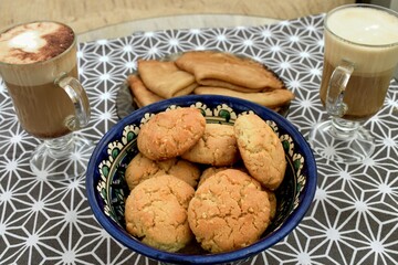 Cookies and coffee