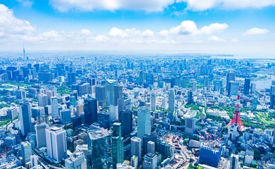 Foto op Canvas Tokyo landschap --Tokyo © maroke