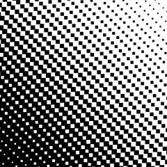 Abstract geometric black and white graphic design print halftone triangle pattern. Design element for background, posters, cards, wallpapers, backdrops, panels - Vector illustration