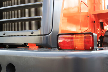Lighting equipment of a modern tractor.