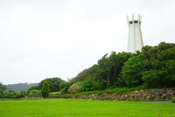Piece memorial park in Okinawa, Japan - 沖縄 平和記念公園
