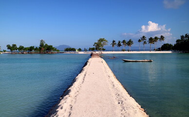 pier on the lake
