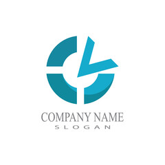 Branding Identity Corporate Eye Care vector logo design