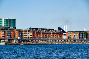 Naklejka premium Copenhagen canal tour 