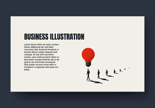 Business Creative Leader Blog Post Layout