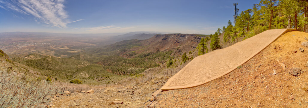 Hang-Gliding Launch Point, Mingus Mountain, Arizona, USA