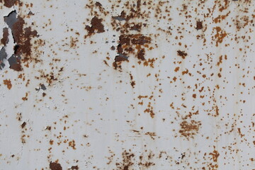 testure di un muro di lamiera arrugginito