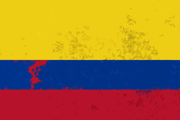 Bandera Colombia vector AI (EPS) y JPEG