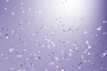 Light purple, cover in polygonal style with circles