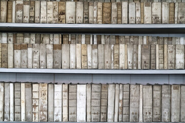 old books in library