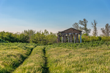 Kikinda, Serbia - May 04, 2021: The Mavrokordato summer house, also known as 