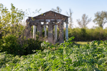 Kikinda, Serbia - May 04, 2021: The Mavrokordato summer house, also known as 